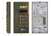 вызывная панель vizit бвд-343fcpw
