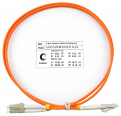 шнур оптический duplex cabeus fop-62-lc-sc-5m (7611c)