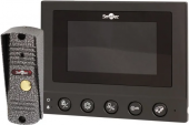 комплект видеодомофона smartec st-ms604s-bk