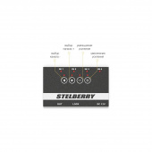 4-канальный цифровой аудиомикшер stelberry mx-310 с сенсорным управлением
