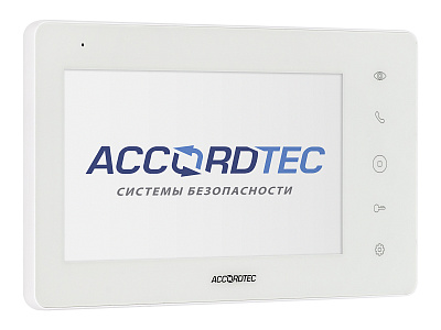 Видеодомофон AccordTec AT-VD710W WH видеодомофон accordtec at-vd710w wh