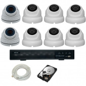 iptronic комплект ip дача/магазин dome kit 6-2