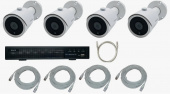 IPTRONIC Комплект IP дача/коттедж Bullet Kit 4-POE iptronic комплект ip дача/коттедж bullet kit 4-poe