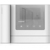 монитор видеодомофона commax cdv-43mh/vz mirror (белый) с диагональю 4.3 дюйма