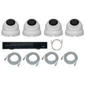 IPTRONIC Комплект IP дача/коттедж Dome Kit 4-POE iptronic комплект ip дача/коттедж dome kit 4-poe