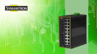 Анонсирован промышленный коммутатор SYMANITRON с 16 PoE и 8 SFP портами. Анонсирован промышленный коммутатор SYMANITRON с 16 PoE и 8 SFP портами.