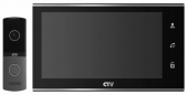 Цветной видеодомофон CTV CTV-DP2702MD B (чёрный) цветной видеодомофон ctv ctv-dp2702md b (чёрный)