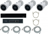IPTRONIC Комплект IP дача/коттедж Bullet Kit 4 iptronic комплект ip дача/коттедж bullet kit 4