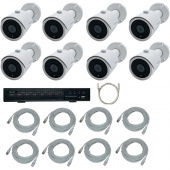 iptronic комплект ip дача/коттедж bullet kit 8-poe
