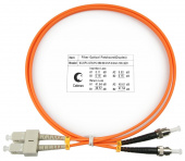 шнур оптический duplex cabeus fop-62-st-st-5m (7370c)