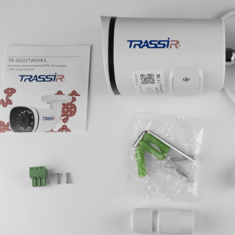 IP-камера TRASSIR TR-D2221WDIR4W v2 3.6 ip-камера trassir tr-d2221wdir4w v2 3.6