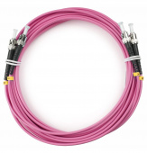 патч-корд оптический cabeus fop-50-om4-st-st-3m (9093c)