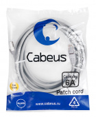Патч-корд Cabeus PC-SSTP-RJ45-Cat.6a-5m-LSZH патч-корд cabeus pc-sstp-rj45-cat.6a-5m-lszh