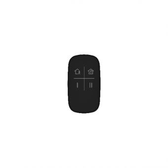 Брелок Hikvision DS-PKF1-WE черный брелок hikvision ds-pkf1-we черный