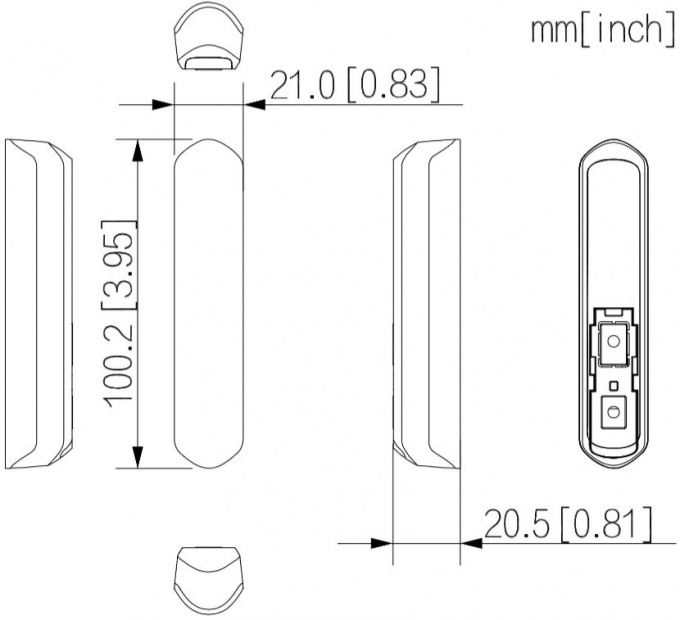 Извещатель охранный Dahua DHI-ARD323-W2(868)-B извещатель охранный dahua dhi-ard323-w2(868)-b