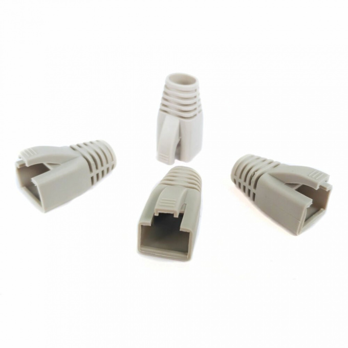 Изолирующий колпачок для разъемов Cabeus RJ-45 CAP-8-GY изолирующий колпачок для разъемов cabeus rj-45 cap-8-gy