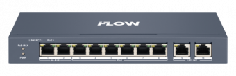 poe коммутатор iflow f-sw-em410poe-vm/l (соответствует hiwatch ds-3e1310p-ei/m)
