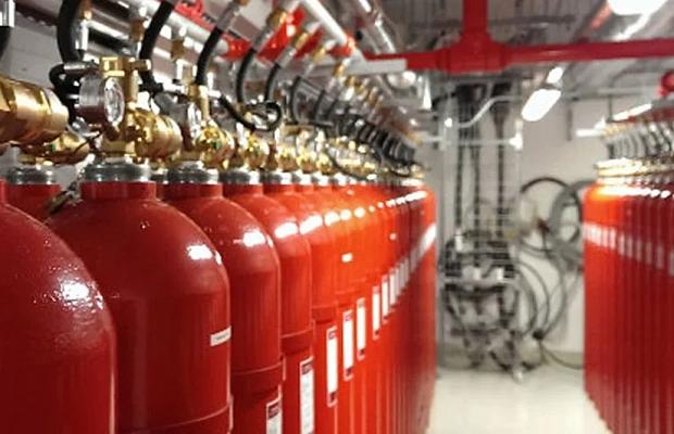 Обслуживание газового пожаротушения
