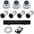 iptronic комплект ip дом/дача bullet-dome kit 3-3