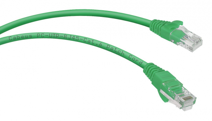 Патч-корд медный Cabeus PC-UTP-RJ45-Cat.6-1.5m-GN (8685c) патч-корд медный cabeus pc-utp-rj45-cat.6-1.5m-gn (8685c)
