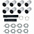 IPTRONIC Комплект IP дача/коттедж Bullet Kit 8 iptronic комплект ip дача/коттедж bullet kit 8