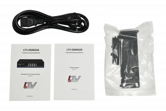 8-портовый коммутатор Ethernet с поддержкой PoE LTV-2S08G2S 8-портовый коммутатор ethernet с поддержкой poe ltv-2s08g2s