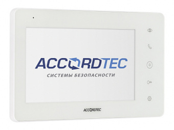 Монитор домофона цветной AccordTec AT-VD760C/SD WH монитор домофона цветной accordtec at-vd760c/sd wh