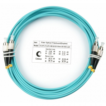 шнур оптический duplex cabeus fop-50-fc-fc-7m (8451c)