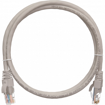 коммутационный шнур nikomax nmc-pc4ud55b-150-c-gy