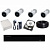 iptronic комплект ahd дача/коттедж 2tb bullet-dome kit 4