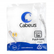 патч-корд cabeus pc-ftp-rj45-cat.5e-0.3m