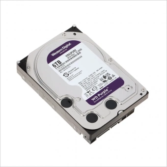 внутренний жесткий диск hdd 6 тб sata western digital purple