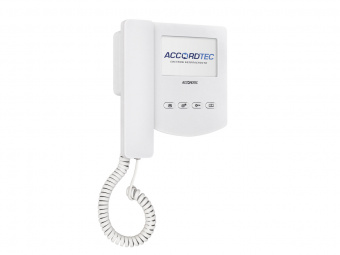 монитор домофона цветной accordtec at-vd433c (белый)
