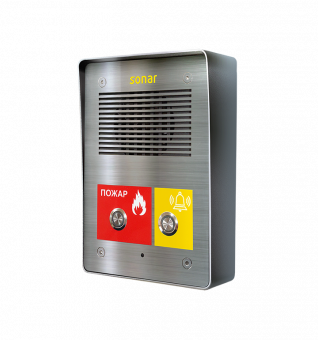 Подстанция (Сетевая вызывная панель интеркома) Рубеж Sonar SNA-8521C подстанция (сетевая вызывная панель интеркома) рубеж sonar sna-8521c