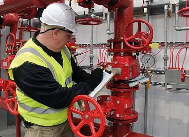 Обслуживание газового пожаротушения