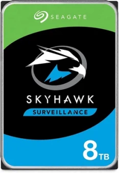 Жесткий диск Seagate Skyhawk, 8ТБ, HDD, SATA III, 3.5 жесткий диск seagate skyhawk, 8тб, hdd, sata iii, 3.5