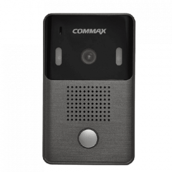цветная вызывная панель видеодомофона commax drc-4y (темно-серый)