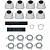 IPTRONIC Комплект IP дача/коттедж Dome Kit 8 iptronic комплект ip дача/коттедж dome kit 8