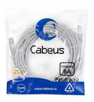 патч-корд cabeus pc-sstp-rj45-cat.6a-10m-lszh