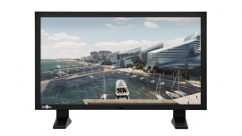 Smartec STM-325 rev.2 — Full HD монитор для круглосуточного видеонаблюдения