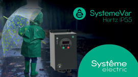 Новые частотные преобразователи SystemeVar Hertz IP55 от «Систэм Электрик» Новые частотные преобразователи SystemeVar Hertz IP55 от «Систэм Электрик»