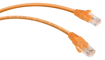 Патч-корд Cabeus PC-UTP-RJ45-Cat.5e-1m-OR-LSZH патч-корд cabeus pc-utp-rj45-cat.5e-1m-or-lszh