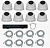 IPTRONIC Комплект IP дача/коттедж Dome Kit 8-POE iptronic комплект ip дача/коттедж dome kit 8-poe