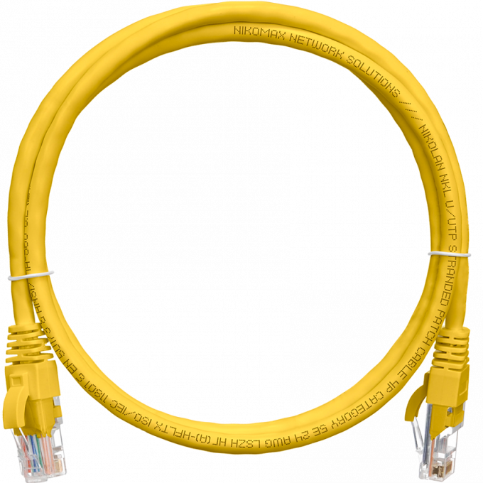 Коммутационный шнур NIKOMAX NMC-PC4UD55B-015-C-YL коммутационный шнур nikomax nmc-pc4ud55b-015-c-yl