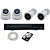 IPTRONIC Комплект IP дом/дача Bullet-Dome Kit 2-2 iptronic комплект ip дом/дача bullet-dome kit 2-2
