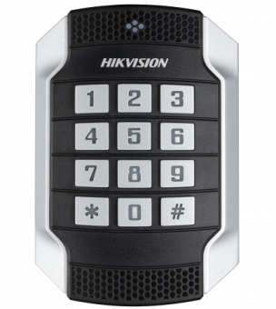 считыватель hikvision ds-k1104mk с клавиатурой