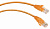 патч-корд медный cabeus pc-utp-rj45-cat.5e-0.3m-or (7661c)