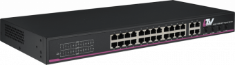 24-портовый коммутатор Ethernet с поддержкой PoE LTV-2S24G4C 24-портовый коммутатор ethernet с поддержкой poe ltv-2s24g4c