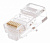 Коннектор Netlan RJ45/8P8C EC-UP8P8C-6-003-TR-500 коннектор netlan rj45/8p8c ec-up8p8c-6-003-tr-500