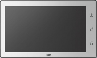 Монитор видеодомофона CTV CTV-M4106AHD W (белый) монитор видеодомофона ctv ctv-m4106ahd w (белый)